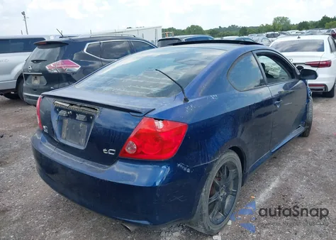 2005 Scion Tc из США, поврежденный, VIN JTKDE177450015712